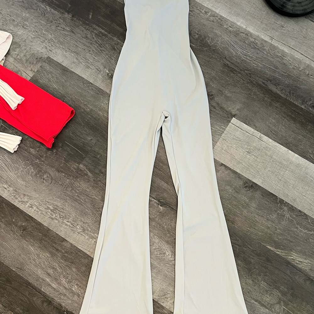 No sleeve jumpsuit soft stretchy material
